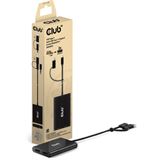 Club 3D Displayport Splitter 2x DisplayPort Buchse auf USB C Stecker Schwarz Club 3D Displayport Splitter 2x DisplayPort Buchse auf USB C Stecker Schwarz