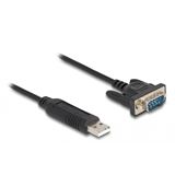 0,50m Delock USB 2.0 zu Seriell RS-232 Adapter