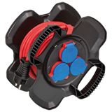 Brennenstuhl Gummi-Kabeltrommel X-Gum 10m Kabel IP44 3x