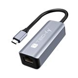 Techly USB 3.1 Typ C auf RJ45 Adapter