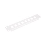 Equip Patchpanel 10" mit Keystone Montage 1U, grau