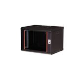 Equip Serverschrank 19" 07U 600x450mm schwarz
