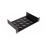 Equip Fachboden fest 10" f&uuml;r Serverschr&auml;nke, 1U 15cm sw
