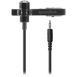 Speedlink Mikrofon SPES, zum Anstecken, Metalclip, schwarz retail