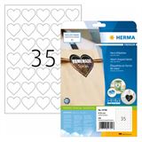 Herma Premium Etiketten in Herzform 35,0x35,0 1Stk