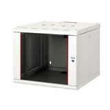 Equip Serverschrank 19" 09U 600x600mm Glast&uuml;r grau