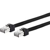 (€8,90*/1m) 1.00m Metz Connect Cat. 6a Patchkabel S/FTP RJ45