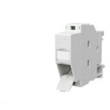 Metz Connect Keystone REGplus IP20 lichtgrau unbestückt