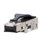 Metz Connect Stecker E-DAT RJ45 field plug short Cat.6