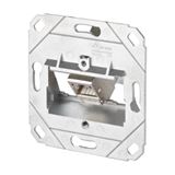 Metz Connect Anschlussdose ISO/IEC Cat.6A Modul 1 Port 270°M UP0