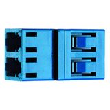 Teleg&auml;rtner LC Duplex Kupplung Multimode Keramikh&uuml;lse Z99