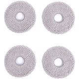 ECOVACS Reinigungstücher für DEEBOT X1/T10/T20 Serie (4 ECOVACS Reinigungstücher für DEEBOT X1/T10/T20 Serie (4