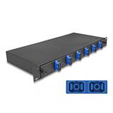 Delock 19" LWL Splei&szlig;box 6x SC Duplex OS2 1HE