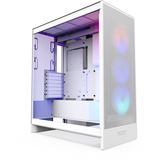 NZXT H7 Flow RGB (2024) Midi Tower ohne Netzteil weiss