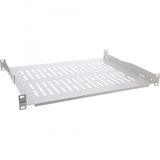 InLine 19" Fachboden, 350mm, 50kg, 1HE, RAL 7035 grau