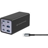 200 Watt Conceptronic Ladegerät 4Port 4xUSB-C,2xUSB-A +3-in-1 sw 200 Watt Conceptronic Ladegerät 4Port 4xUSB-C,2xUSB-A +3-in-1 sw