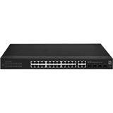 LevelOne Switch 28x GE IGS-2128 4xSFP, 24xRJ45 Ports sw