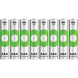 GP Akku AAA Micro NiMH 850 mAh 1,2V ReCyko 8er Pack
