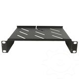 Lanberg Fachboden 10" 1U/254x180mm bis 20kg schwarz