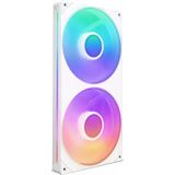 NZXT F Series F280 RGB Core Single-Frame Fan Unit, Matte White