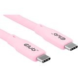 (EUR 8,45* / 1 m) 2.00m Club 3D USB-C Anschlusskabel PowerDelivery USB C Stecker auf USB C Stecker Pink (EUR 8,45* / 1 m) 2.00m Club 3D USB-C Anschlusskabel PowerDelivery USB C Stecker auf USB C Stecker Pink