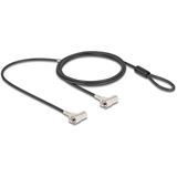Navilock Dual Notebook Sicherungskabel 2 Kesnington Slots (20934)