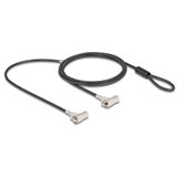Navilock Dual Notebook Sicherungskabel 2 Kesnington Slots (20935)