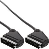 (€2,45*/1m) 2.00m InLine SCART Anschlusskabel Scart Stecker auf (€2,45*/1m) 2.00m InLine SCART Anschlusskabel Scart Stecker auf