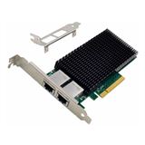 InLine Dual 10-Gigabit Netzwerkkarte, 2x RJ45 10Gb/s, PCIe x8