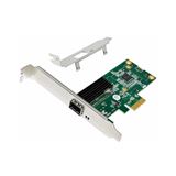 InLine Gigabit Netzwerkkarte, 1x SFP, PCIe x1, inkl. low profile