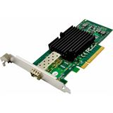 InLine 10-Gigabit Netzwerkkarte, 1x SFP+, PCIe x8, inkl. low profile
