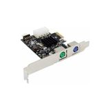 InLine Schnittstellenkarte, 2x PS/2, PCIe (PCI-Express)