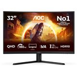 32" (81,28cm) AOC CQ32G4VE schwarz 2560x1440 1xDisplayPort 1.4 /