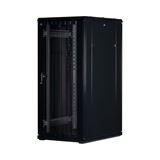 Rockstable 19" 27HE 600x800x1400 Gitternetzt&uuml;r, schwarz