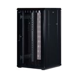 Rockstable 19" 22HE 600x600x1200 Gitternetzt&uuml;r, schwarz