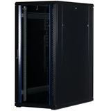 Rockstable 19" 27H 600x1000x1400 Glast&uuml;r, schwarz