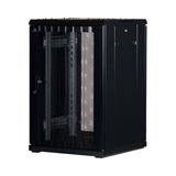 Rockstable 19" 18 HE 600x600x900 Gitternetzt&uuml;r, schwarz