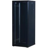 Rockstable 19" 32HE 600x600x1600 Glast&uuml;r, schwarz