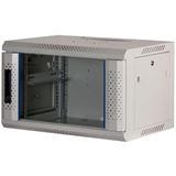 Rockstable 19" 6 HE 600x440x370 Glast&uuml;r, wei&szlig;