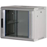 Rockstable 19" 9 HE 600x440x503 Glast&uuml;r, wei&szlig;