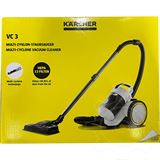 K&auml;rcher STAUBSAUGER VC 3 0,9 l Zylinder-Vakuum Trocken 700 W
