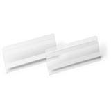 DURABLE 10 Etikettentaschen HARD COVER transparent 15,0 x 6,7 cm DURABLE 10 Etikettentaschen HARD COVER transparent 15,0 x 6,7 cm