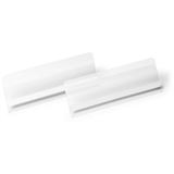 DURABLE 10 Etikettentaschen HARD COVER transparent 1/2 DIN A5 quer DURABLE 10 Etikettentaschen HARD COVER transparent 1/2 DIN A5 quer