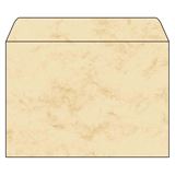 SIGEL 25 Motivbriefumschl&auml;ge Marmor DIN C5 ohne Fenster DU203