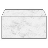 SIGEL 50 Briefumschl&auml;ge Marmor DIN lang ohne Fenster