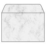 SIGEL 25 Motivbriefumschl&auml;ge Marmor DIN C6 ohne Fenster DU009