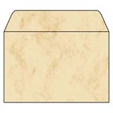 SIGEL 25 Motivbriefumschl&auml;ge Marmor DIN C6 ohne Fenster