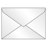 SIGEL 25 Briefumschl&auml;ge transparent DIN C5 ohne Fenster