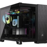 Corsair 2500X Mini Tower ohne Netzteil schwarz/grau