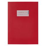 HERMA Heftumschlag glatt rot Papier DIN A5